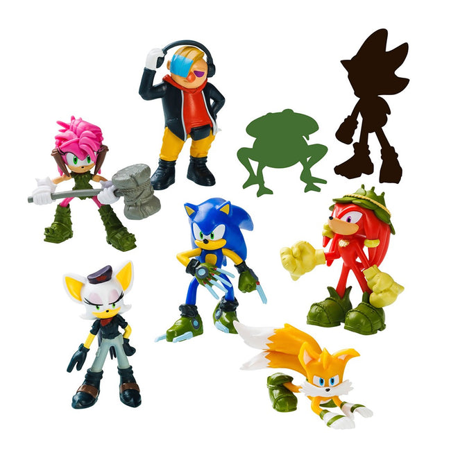 Surtido De Figuras Pack De 8 Sonic Hover Image