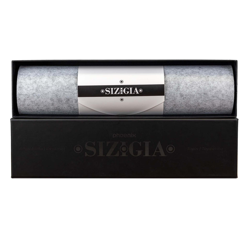 Phoenix Sizigia Alfombrilla Premium De Fieltro Para Escritorio Gris Xl