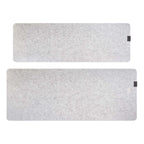 Phoenix Sizigia Alfombrilla Premium De Fieltro Para Escritorio Gris Xl