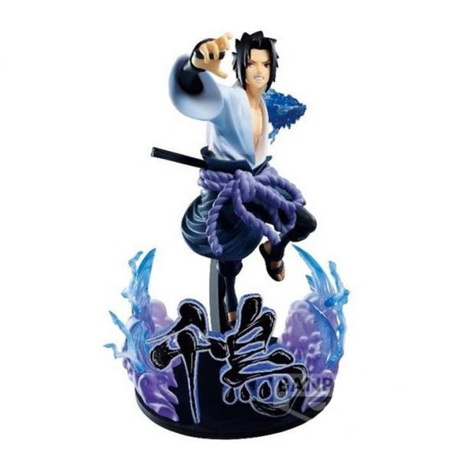 Figura Banpresto Naruto Shippuden Vibration Stars Sasuke Uchiha Special Version 20cm Hover Image