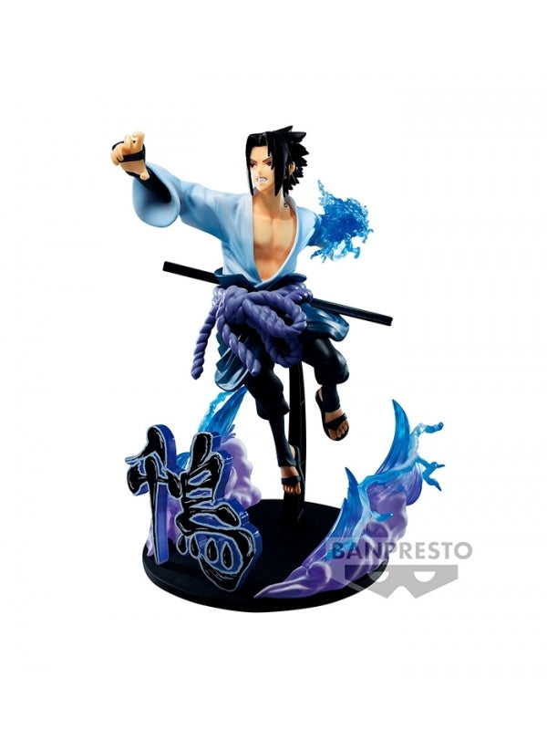 Figura Banpresto Naruto Shippuden Vibration Stars Sasuke Uchiha Special Version 20cm Main Image