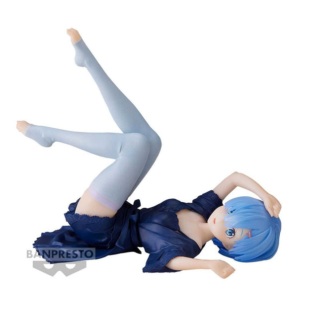 Figura Banpresto Re Zero Starting Life In Another World Relax Time Rem Hover Image