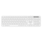 Teclado Inalámbrico Multidispositivo Phoenix K300 Blueooth Dual Y 2.4ghz Blanco