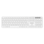 Teclado Inalámbrico Multidispositivo Phoenix K300 Blueooth Dual Y 2.4ghz Blanco