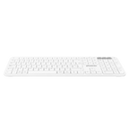 Teclado Inalámbrico Multidispositivo Phoenix K300 Blueooth Dual Y 2.4ghz Blanco