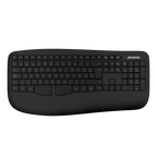 Phoenix K201 Teclado Ergonomico Inalambrico 2.4ghz Negro