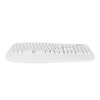 Phoenix K201 Teclado Ergonómico Inalámbrico 2.4ghz Blanco