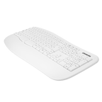 Phoenix K201 Teclado Ergonómico Inalámbrico 2.4ghz Blanco