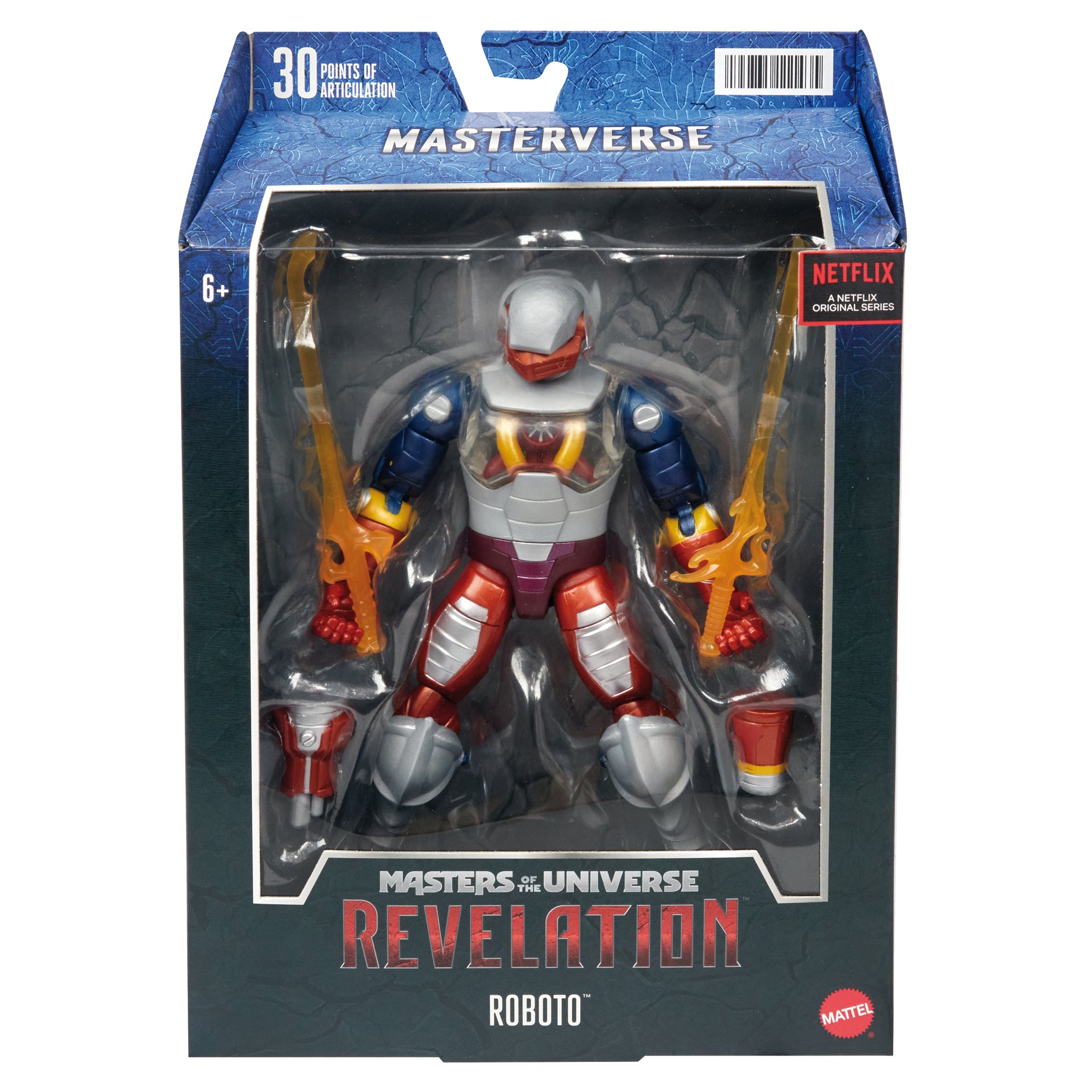 Figura Mattel Masters Of The Universe Masterverse Roboto