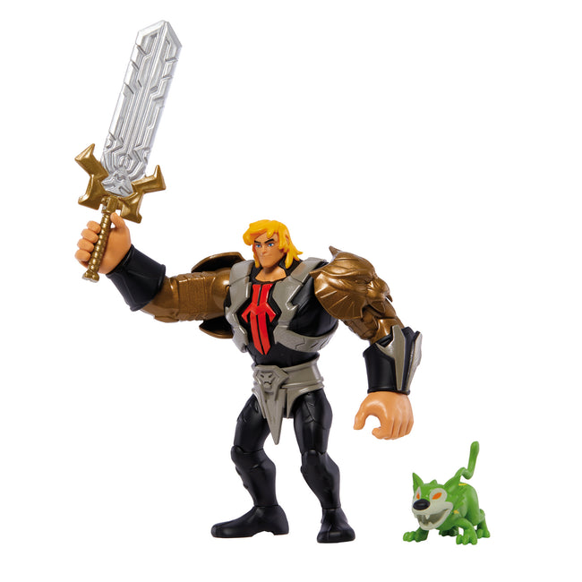 Figura Mattel Masters Of The Universe He - Man Con Accesorios Hover Image