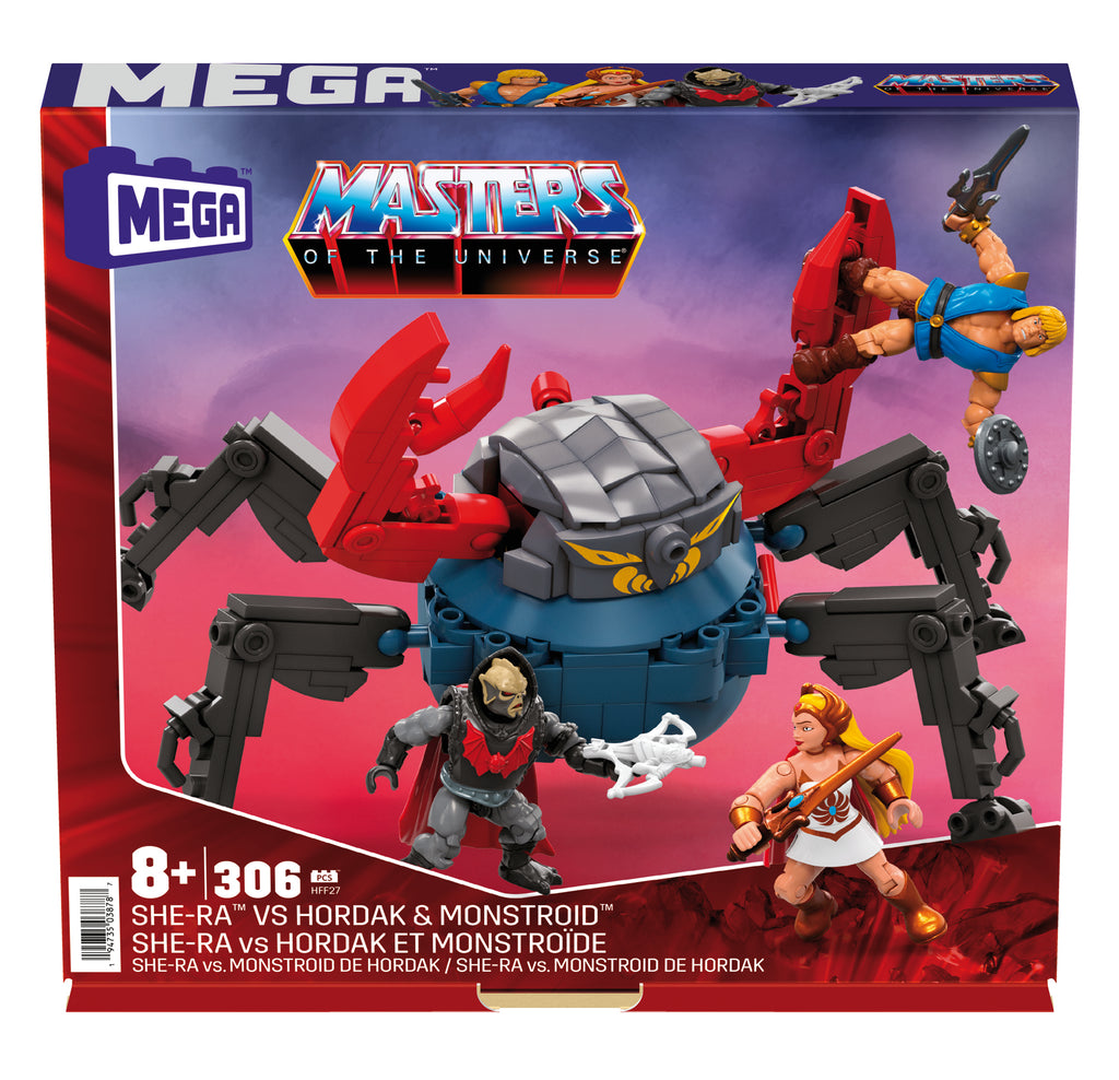 Figuras Mattel Mega Construx Masters Of The Universe She - Ra Vs Hordak & Monstroid