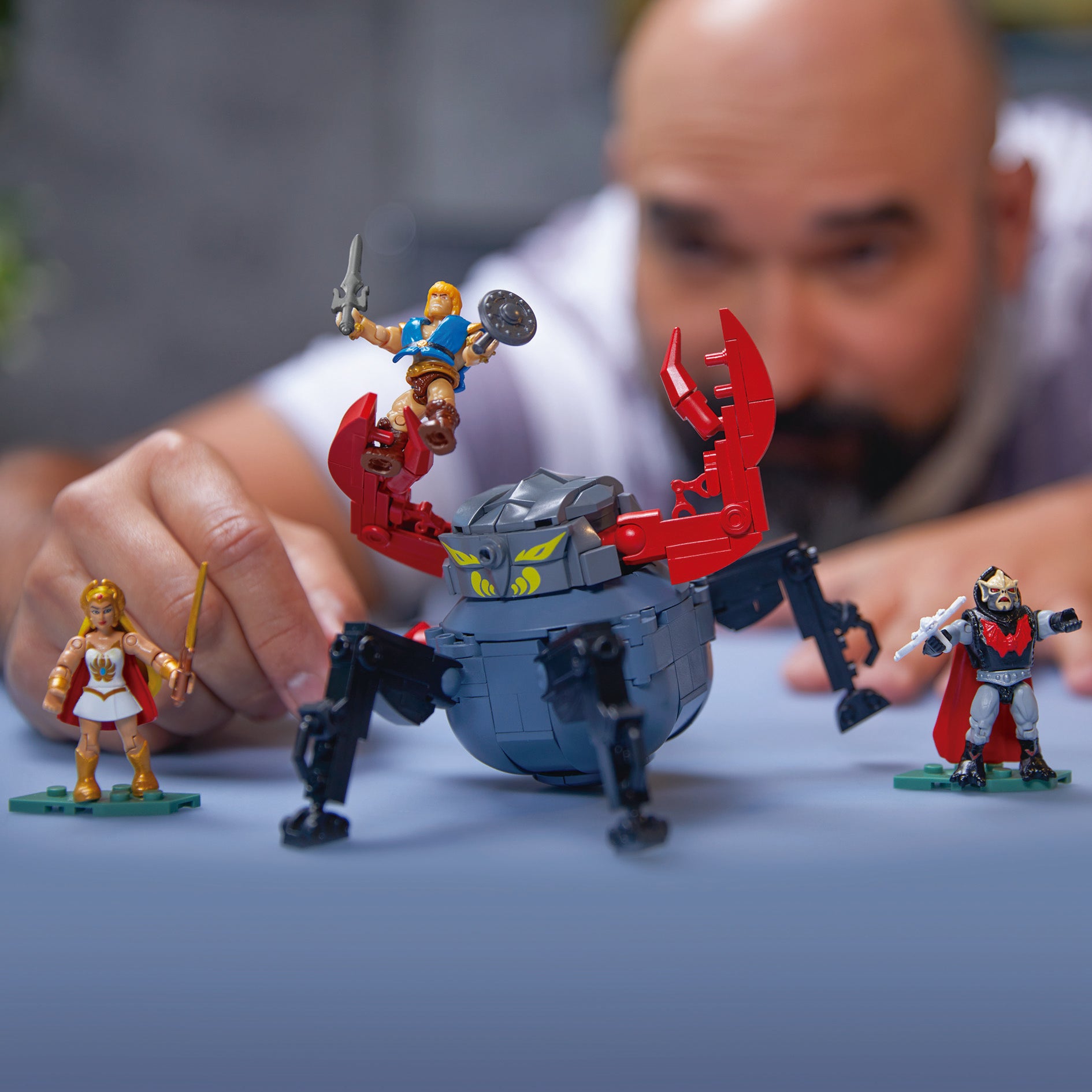 Figuras Mattel Mega Construx Masters Of The Universe She - Ra Vs Hordak & Monstroid