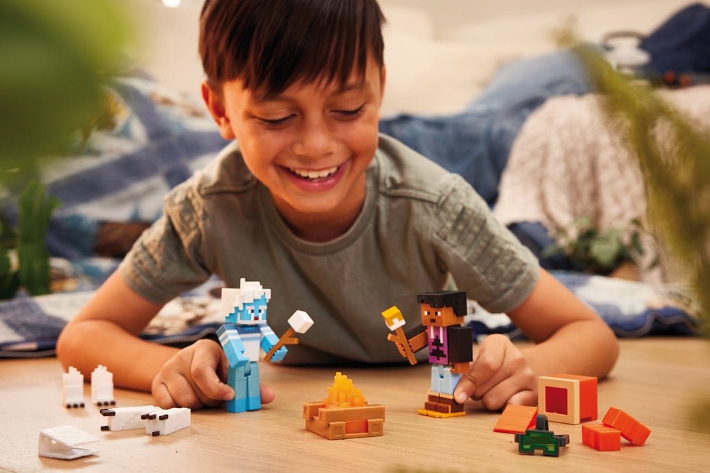 Figura Mattel Minecraft Creator Series Susto Del Yeti