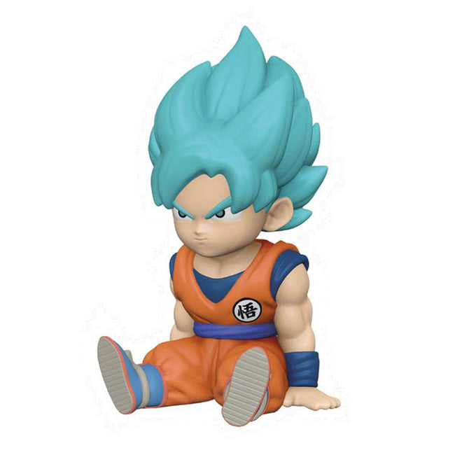 Figura Hucha Plastoy Dragon Ball Super Saiyan Blue Son Goku Hover Image
