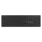 Teclado Inalambrico Qwerty Phoenix K200 Negro Delgado