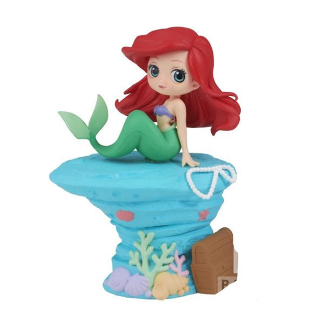 Figura Banpresto Q Posket Disney Stories La Sirenita Ariel Mermaid Style Ver.a 9cm Hover Image