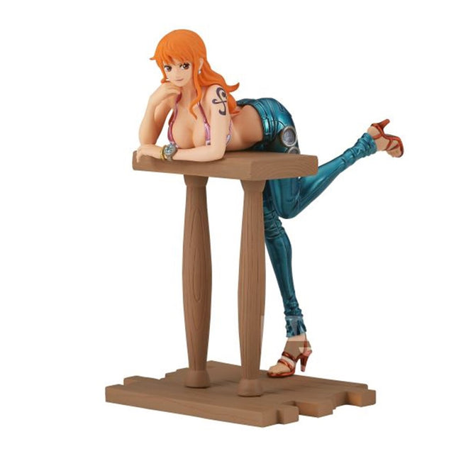 Figura Banpresto One Piece Grandline Journey Special Nami 15cm Hover Image
