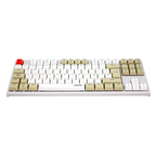 Teclado Gaming Royal Pbt Mecanico Blanco