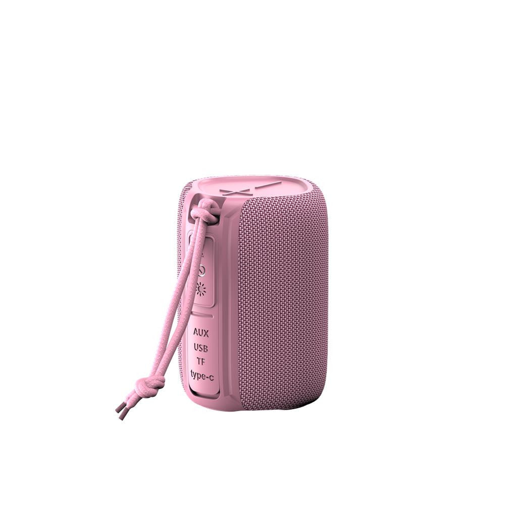 Altavoz Bluetooth Forever Bs - 10 Led Pink Color Rosa