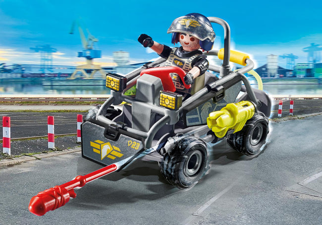 Playmobil Fuerzas Especiales Quad Multiterreno Hover Image