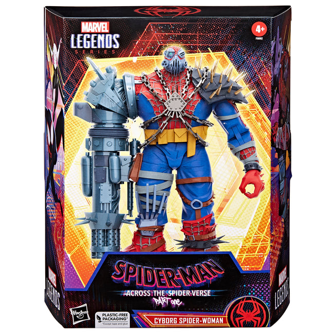 Figura Hasbro Marvel Legends Cyborg Spiderwoman Hover Image