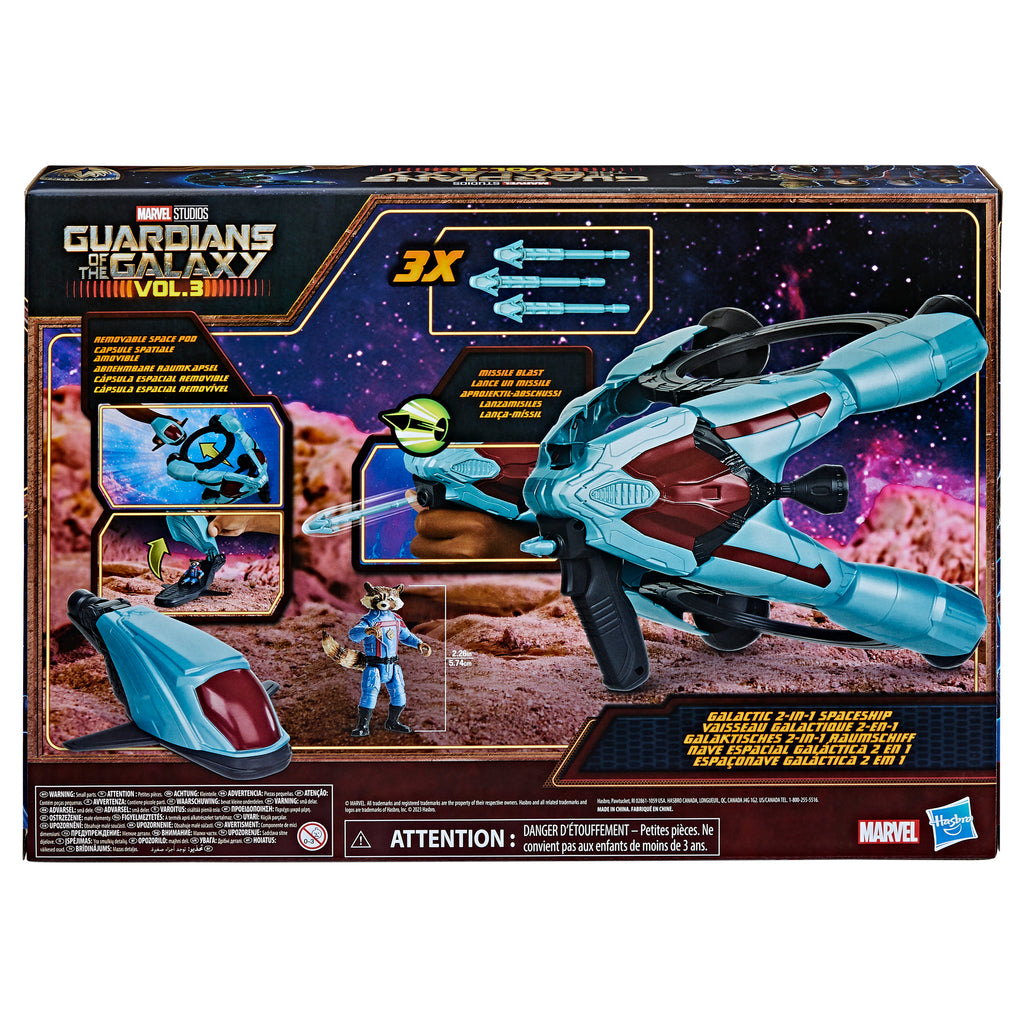 Nave Espacial Galáctica Hasbro Marvel Guardianes De La Galaxia Vol. 3