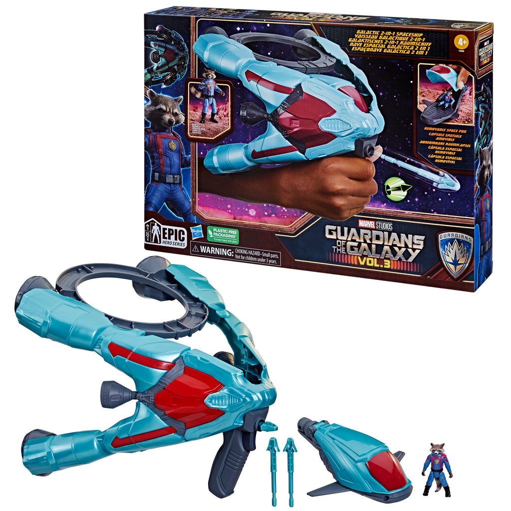 Nave Espacial Galáctica Hasbro Marvel Guardianes De La Galaxia Vol. 3