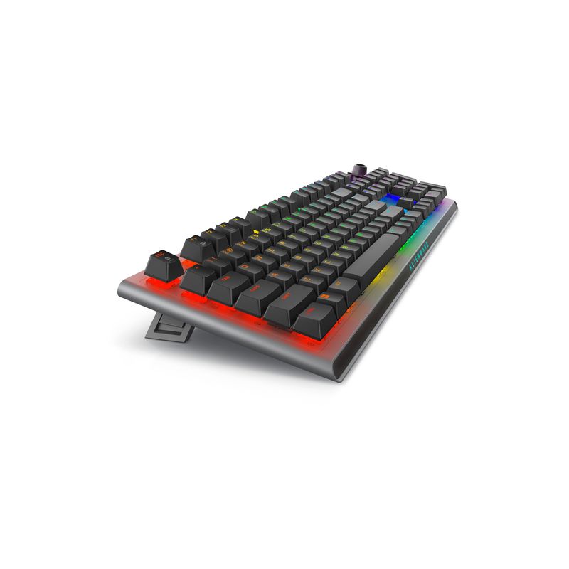 Teclado Dell Alienware Tri - Mode Wireless Gaming Aw920k Inalambrico Ingles Gris
