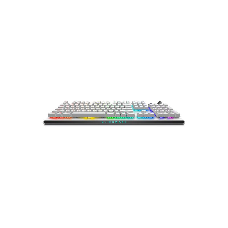 Teclado Dell Alienware Tri - Mode Wireless Gaming Aw920k Inalambrico Ingles Blanco