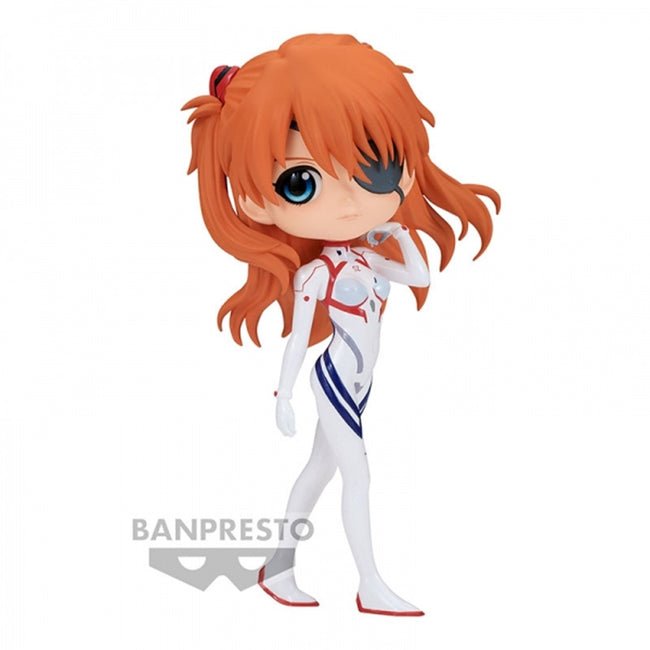 Figura Banpresto Q Posket Evangelion : 3.0+1.0 Plugsuit Style Asuka Shikinami Langley Ver.b 14cm Hover Image