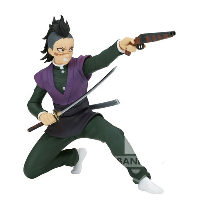 Figura Banpresto Demon Slayer Kimetsu No Yaiba Vibration Stars Genya Shinazugawa 12cm Hover Image
