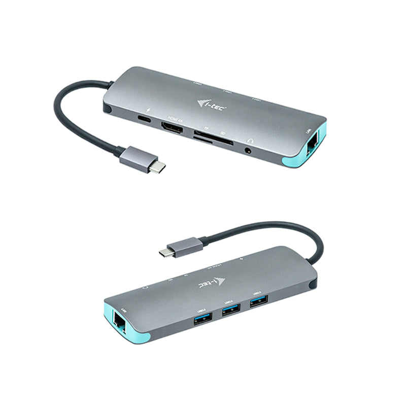 Nano Docking Station I - Tec Usb - C 4k Con Lan Y Power Delivery 100w