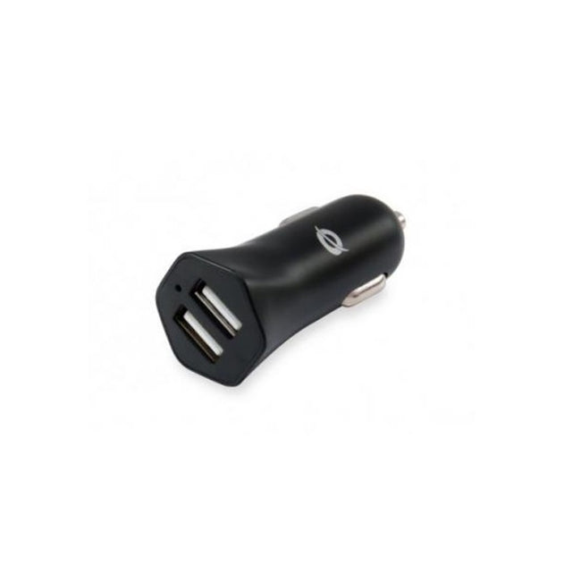Cargador Coche Conceptronic Carden03b 2 Puertos Usb Tipo A 5v - 2.4a 12w Hover Image