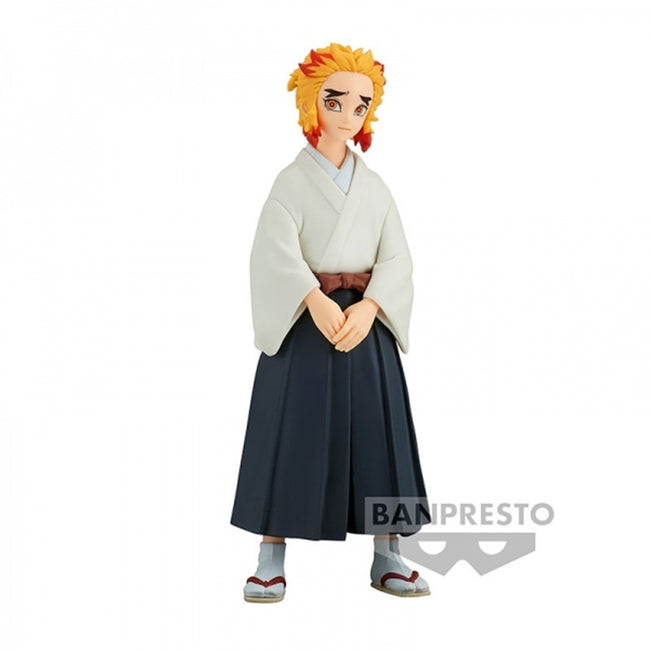 Figura Banpresto Demon Slayer Kimetsu No Yaiba Senjuro Rengoku Vol.43 15cm Hover Image
