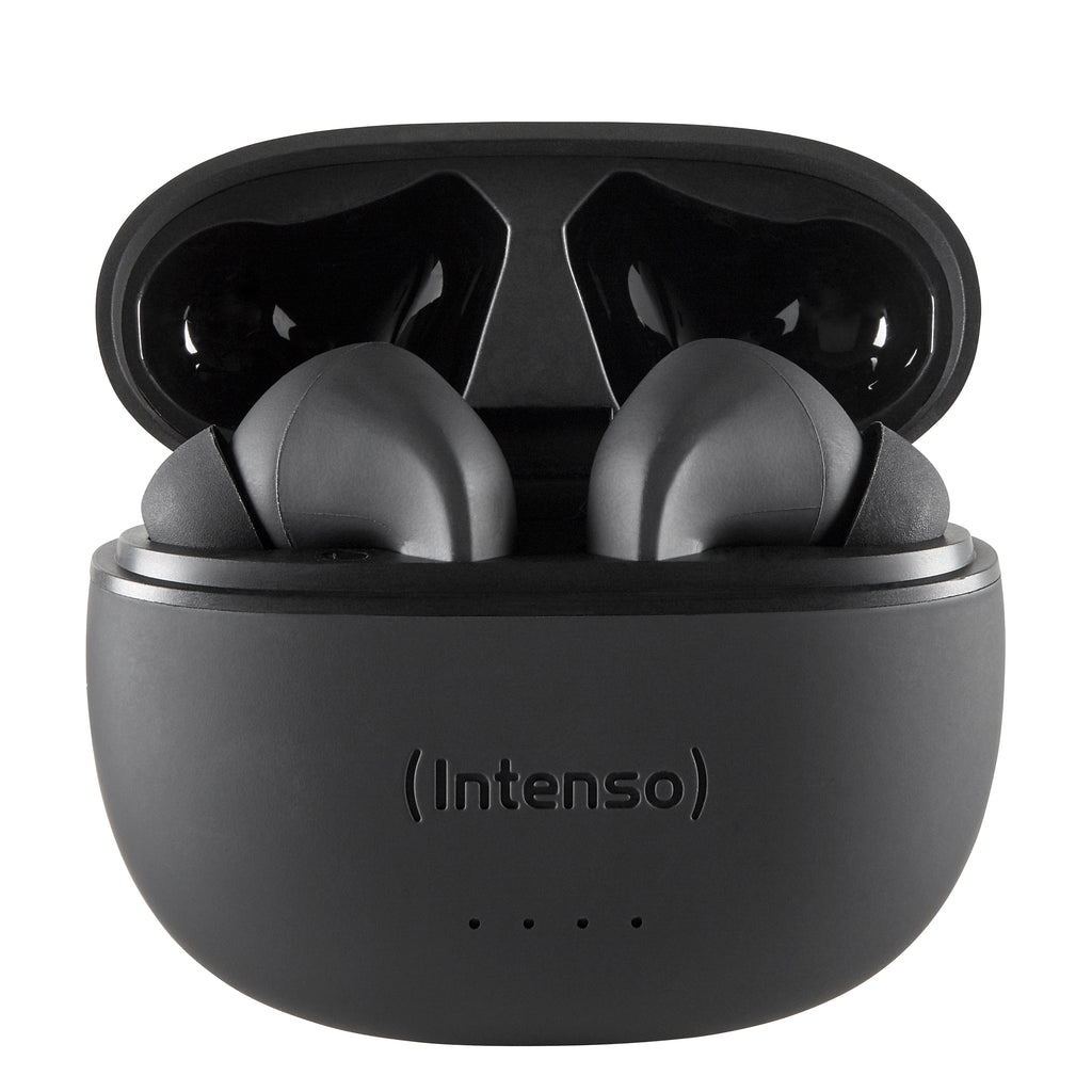 Auriculares Bluetooth Intenso Buds T300a Tws Con Anc Negro Inalambrico