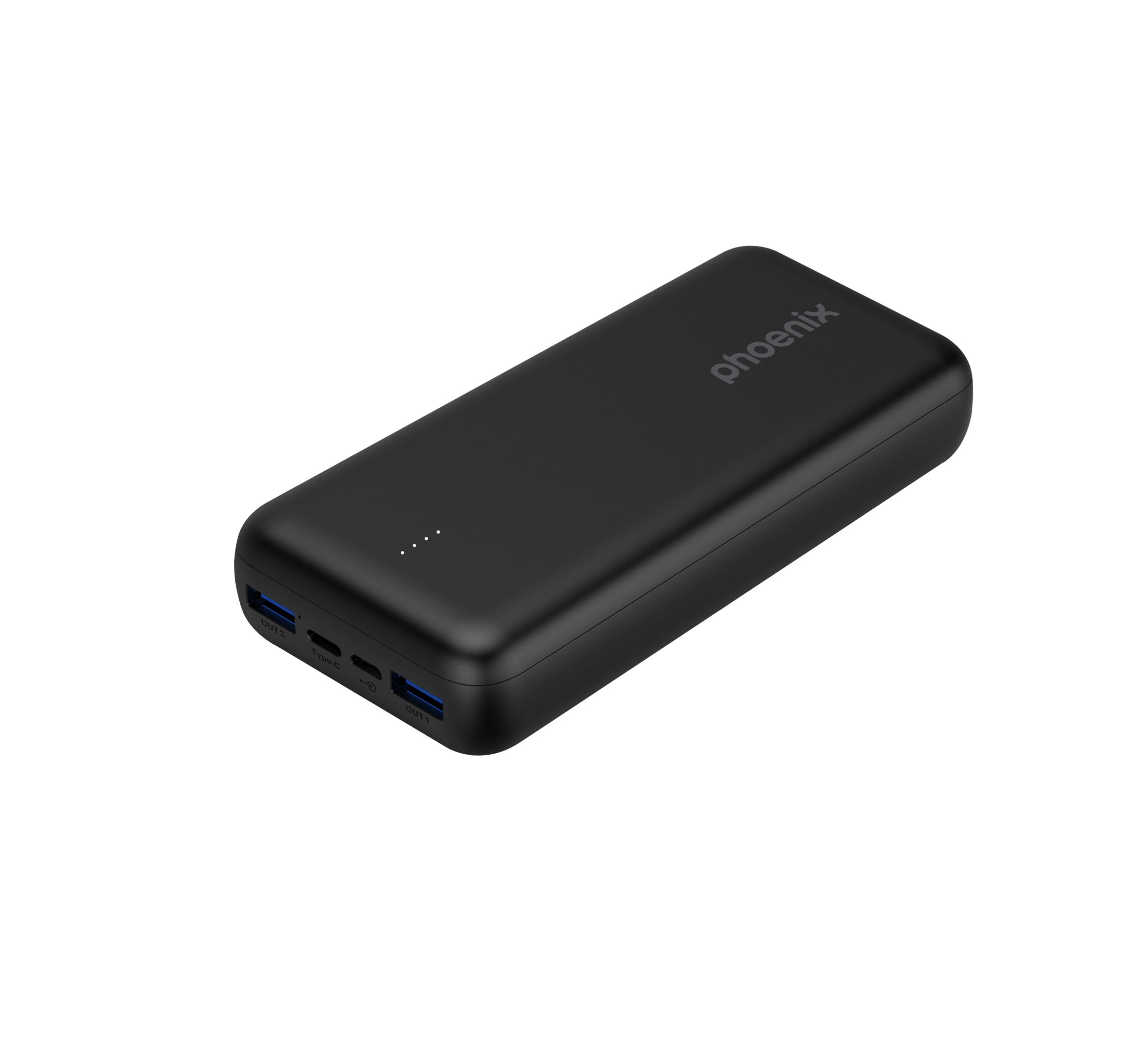 Phoenix Powerbank Batería Externa 20000mah Con 2 Usb Carga Rapida Y 1 Usb Tipo C Pd