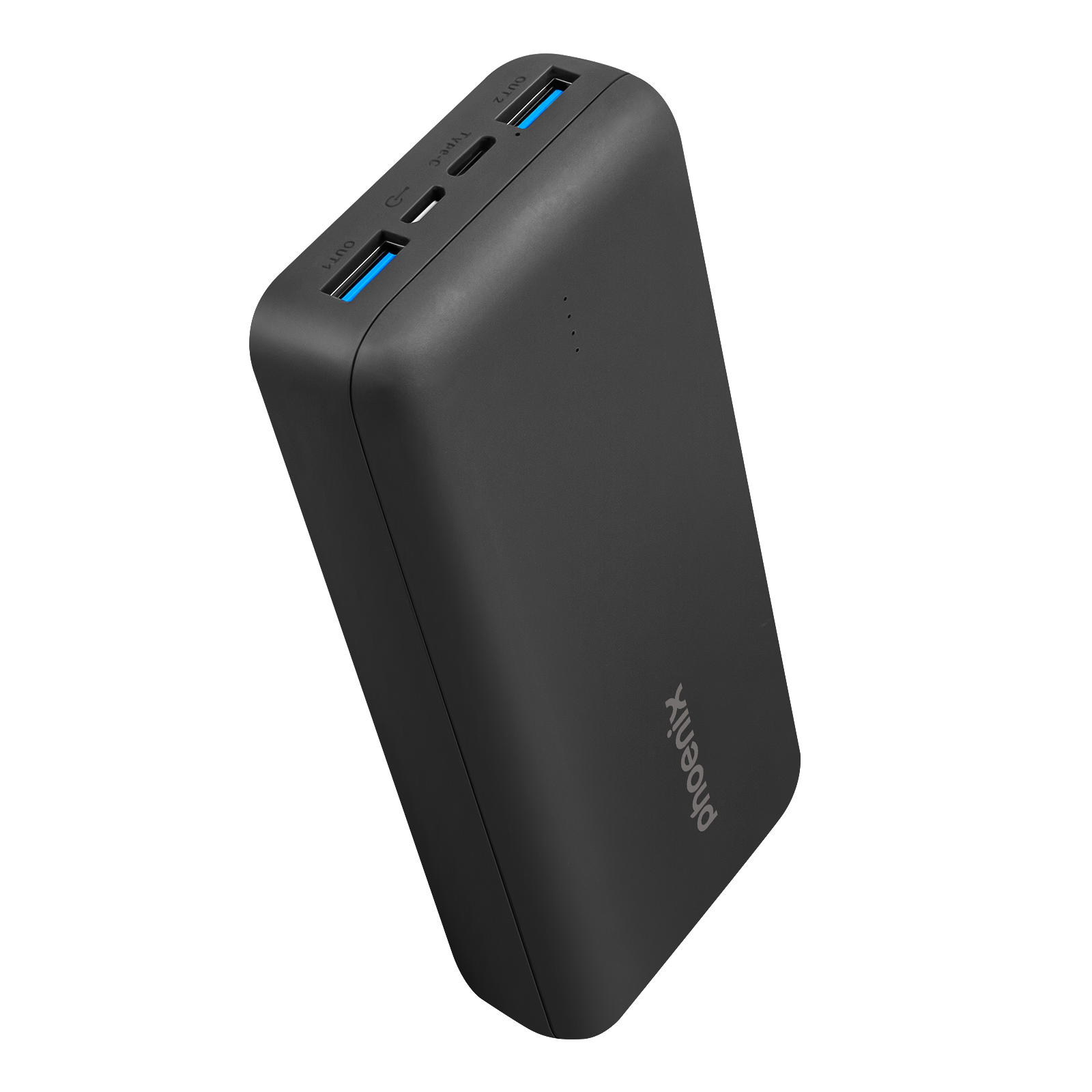 Phoenix Powerbank Batería Externa 20000mah Con 2 Usb Carga Rapida Y 1 Usb Tipo C Pd