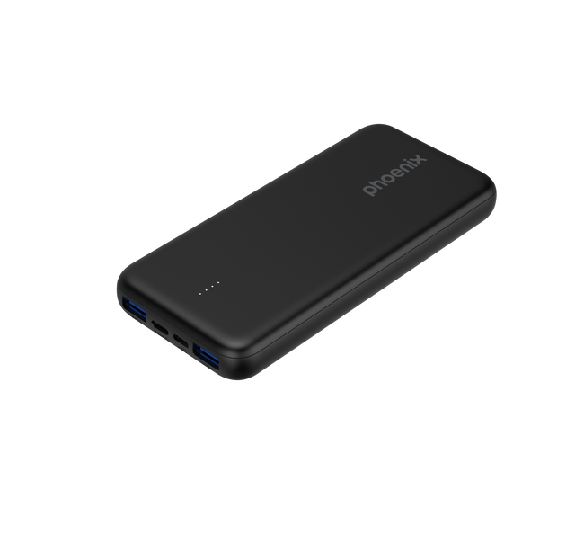Phoenix Powerbank Batería Externa 10000mah Con 2 Usb Carga Rapida Y 1 Usb Tipo C Pd Hover Image