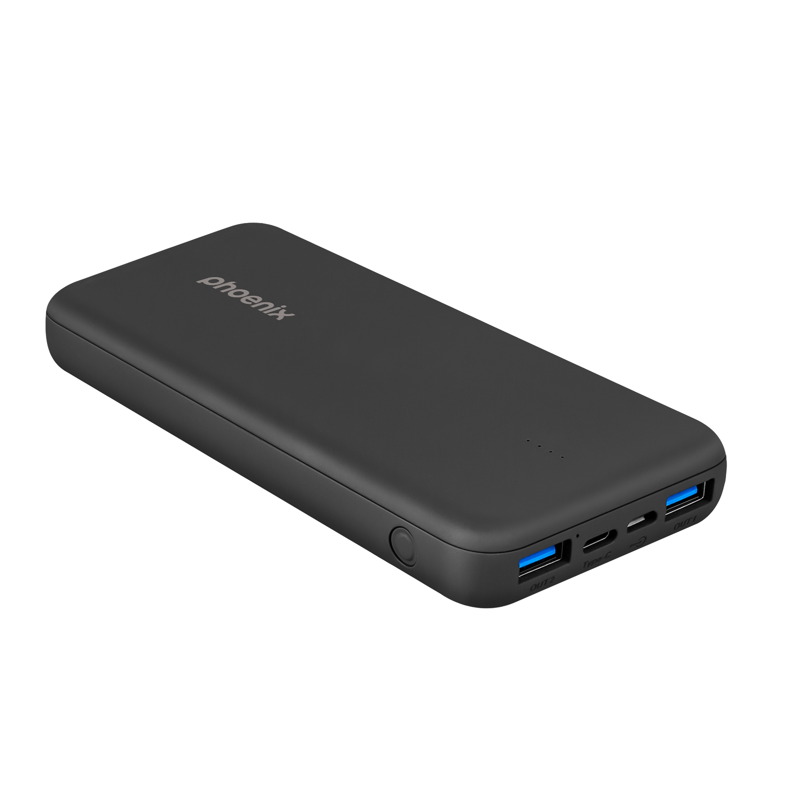 Phoenix Powerbank Batería Externa 10000mah Con 2 Usb Carga Rapida Y 1 Usb Tipo C Pd