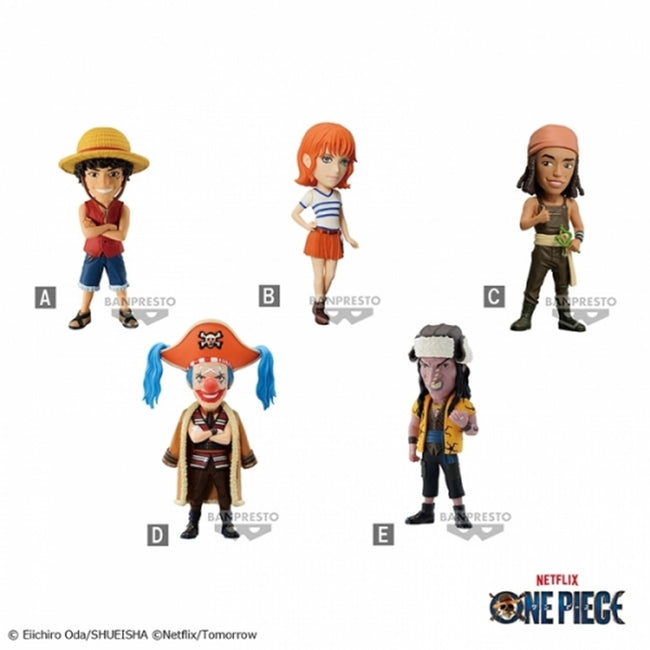Figura Banpresto One Piece Netflix World Collectable Vol.1 7cm Hover Image