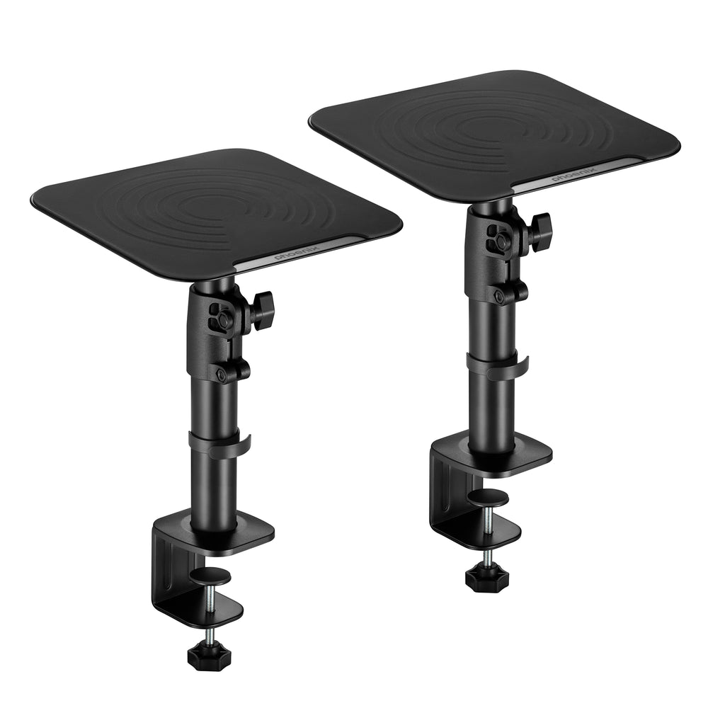 Soportes Universales Phoenix Para Altavoces De Escritorio - Ajustables En Altura E Inclinación