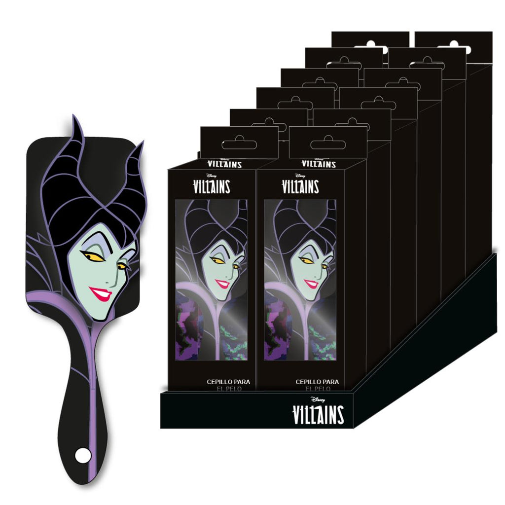 Cepillo De Pelo Rectangular Disney Villanas