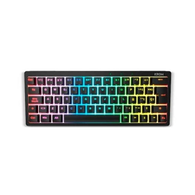 Teclado Gaming Krom Kreator Negro Hover Image