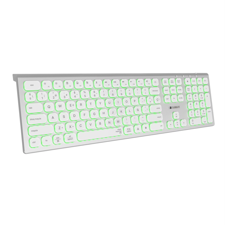 Teclado Subblim Master Iluminado Ext Inalambrico