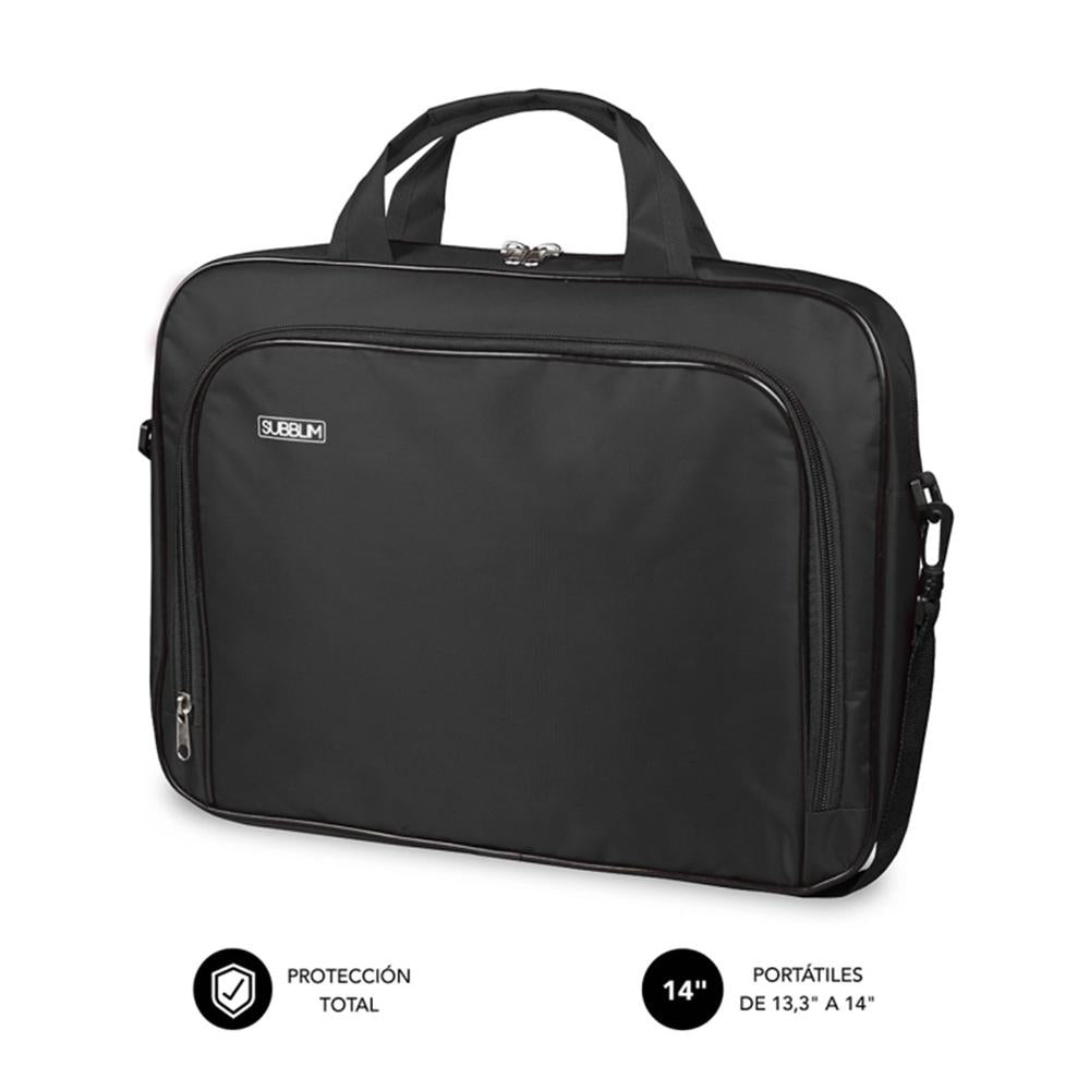 Maletin Subblim Oxford Para Portatil 13.3 Pulgadas - 14 Pulgadas Negro