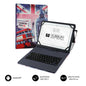 Funda + Teclado Subblim Keytab Usb Tipo C 10.1 Pulgadas England