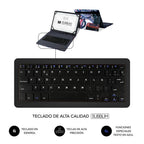 Funda + Teclado Subblim Keytab Usb Tipo C 10.1 Pulgadas England