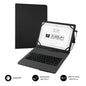 Funda + Teclado Subblim Para Tablet 9.6 Pulgadas A 11 Pulgadas Negro