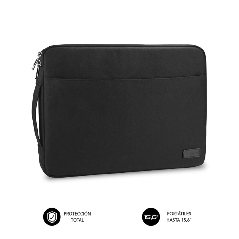 Funda Subblim Urban Laptop Sleeve Para Portatil 15.6 Pulgadas Negro