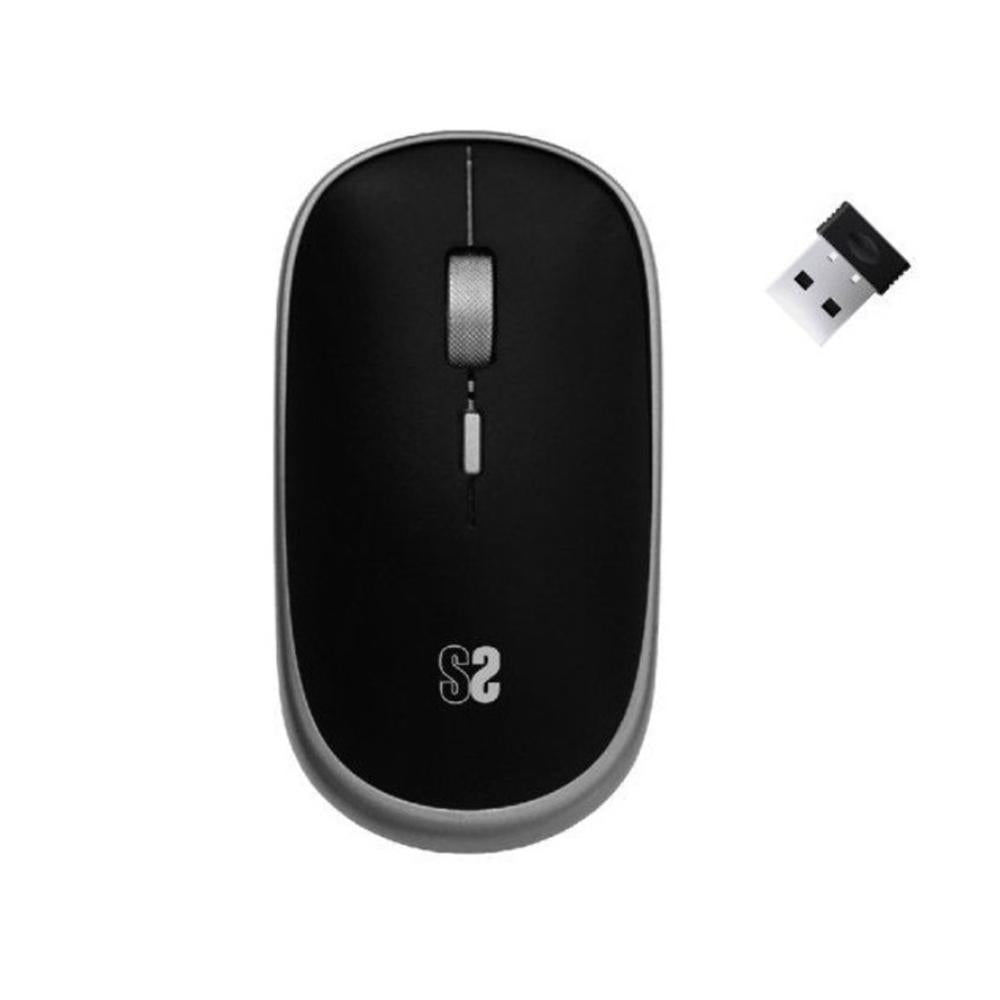 Raton Inalambrico Subblim Submo - Rfm0002 Negro Y Gris